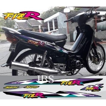 STRIPING FIZR 1997 1998 HITAM FIZ R YAMAHA