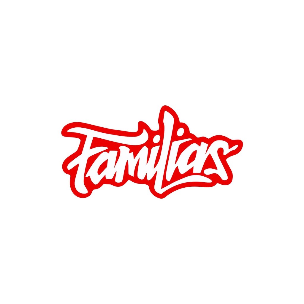 

STIKER FAMILIAS STICKER FAMILLIAS STIKER BRAND DISTRO HELM MOTOR STRIPING SATUAN