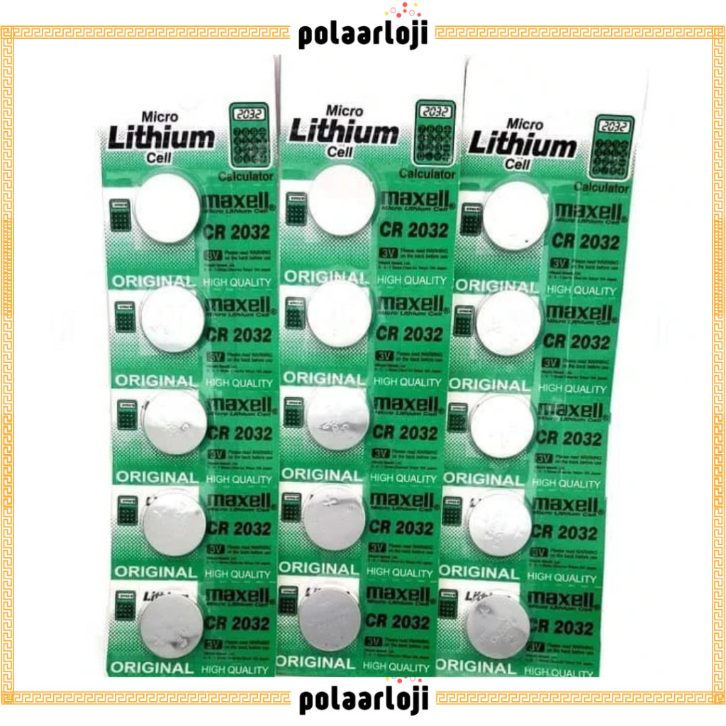 PA Baterei CR2032 Battery CR2032 BATEREI KALKULATOR JAM CR 2032 baterei CMOS BT007