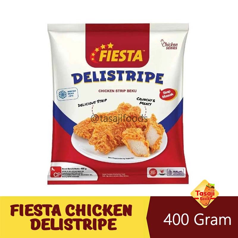 

FIESTA CHICKEN DELISTRIPE 400 GRAM