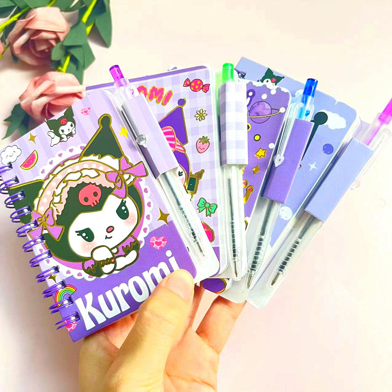 

BUKU NOTES SPIRAL MINI A7 KARAKTER SANRIO NOTEBOOK /NOTEPAD KUROMI/ MELODY/ CINAMOROLL HADIAH BOLPEN