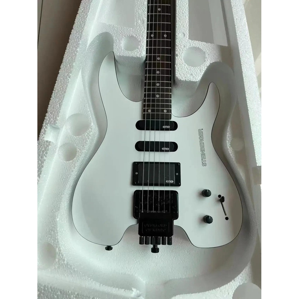 Wholesale STEINBERGER White Headless Electric Guitar, Quality Assurance, Fast Delivery AA