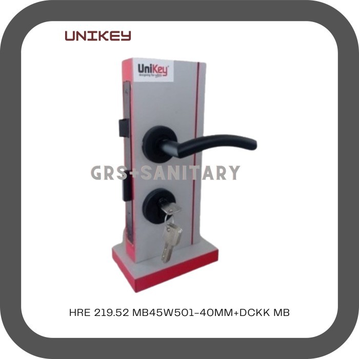 Unikey Handle On Rose Hre 219.52 Mb Kunci Pintu Set Hitam Hre 219.52