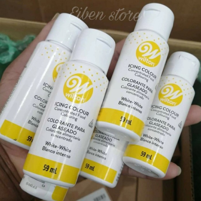 

Pewarna Wilton White-White