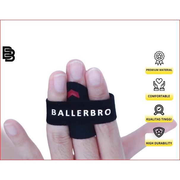 Finger Support BALLERBRO Original Deker Pelindung Jari Tangan Pria Wanita / Decker Karet Elastis Pel