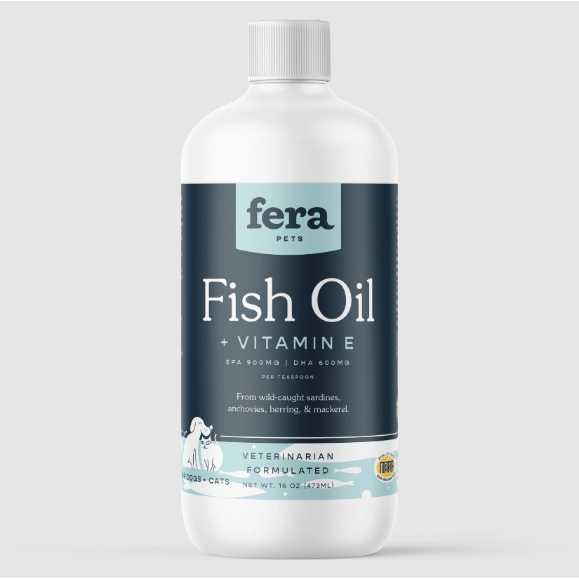 FERA Fish Oil 8 16 OZ Dog Cat Minyak Ikan Anjing Kucing EPA DHA Omega 3