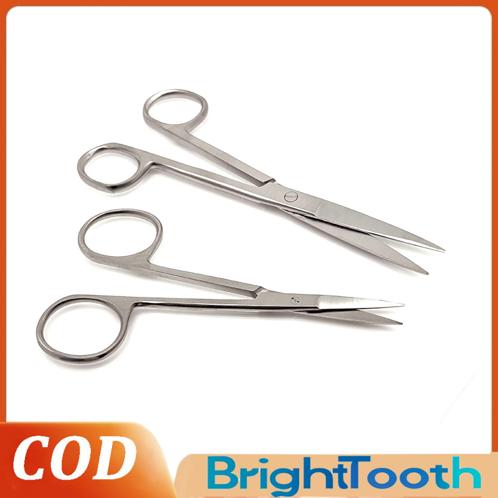 iris scissor / lurus gunting iris / gunting operasi mata jaringan / gunting gusi / gunting bedah gig