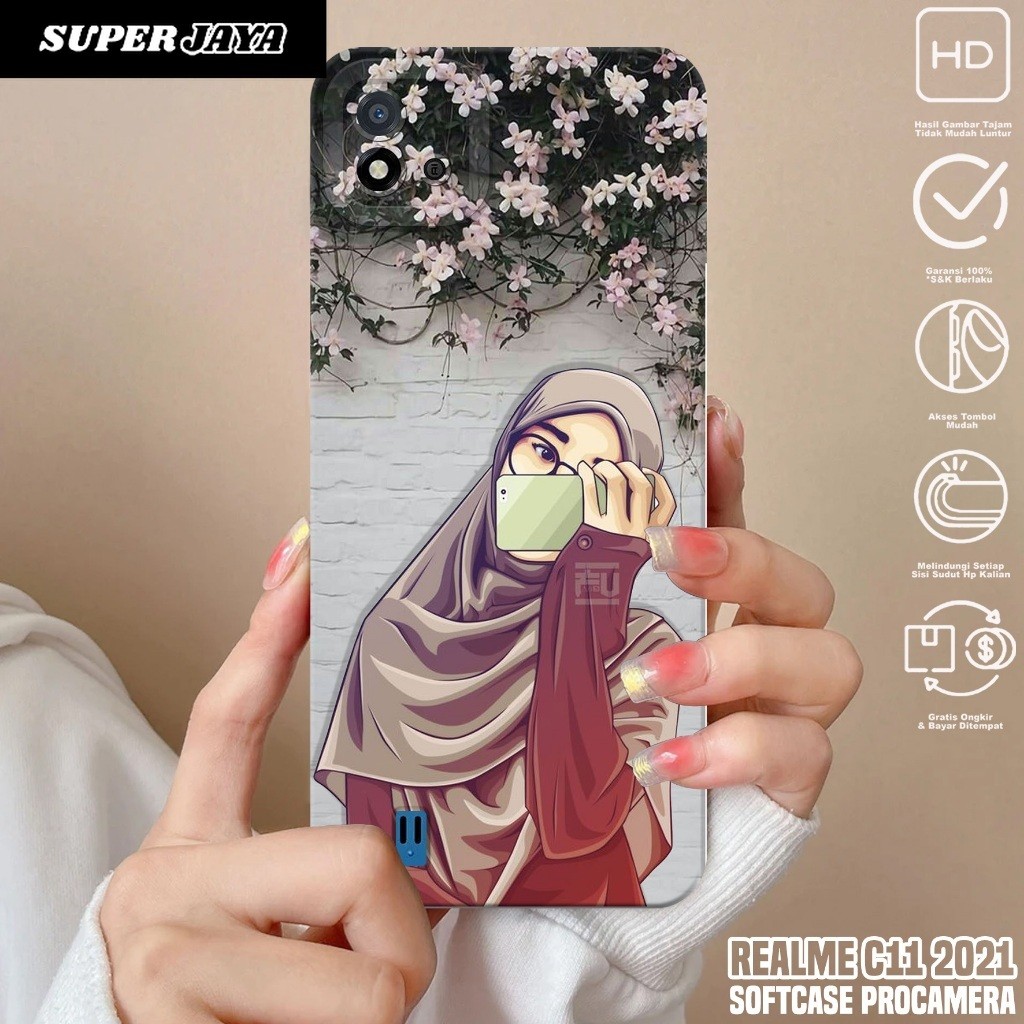 Case REALME C11 2021 - Casing Hp REALME C11 2021 Motif HJB - Silikon Hp REALME C11 2021 - Kondom Hp 