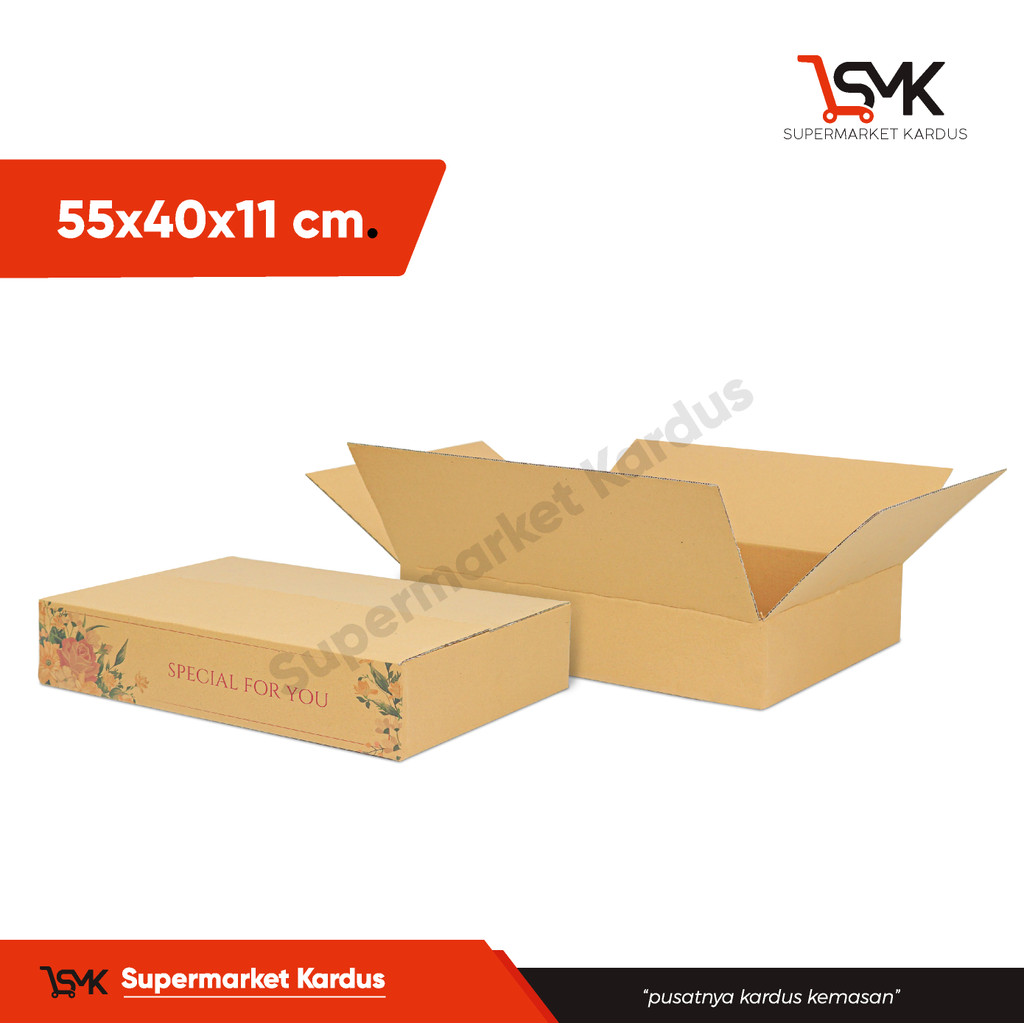 

Box 55X40X11 (Bucket Volume 4 kg) Kardus/Karton/Bucket/box bucket/hampers/box normal/Normal/tinggi11