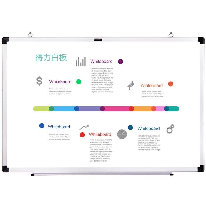 

Deli Magnetic White Board / Papan Tulis Magnet Kualitas Tinggi 785X - 60 x 40 cm