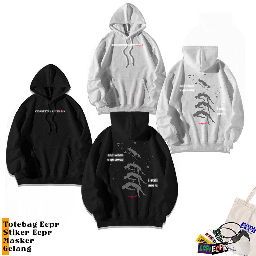 [REFLECTIVE HOODIE] HOODIE CAS SUNSET - HOODIE COTTON FLEECE