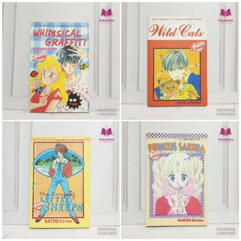 Komik Cantik Elex Media Sekali Tamat / OneShot bekas preloved One Shot Serial