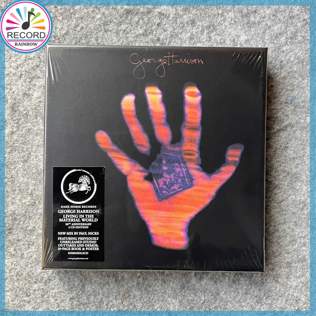 CD George Harrison Living In The Material World 2CD Original Album [Tersegel] Terbaru