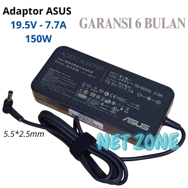 Charger Adaptor Laptop Asus ROG Model A17-150P1A 19.5V - 7.7A 150W -NZONE
