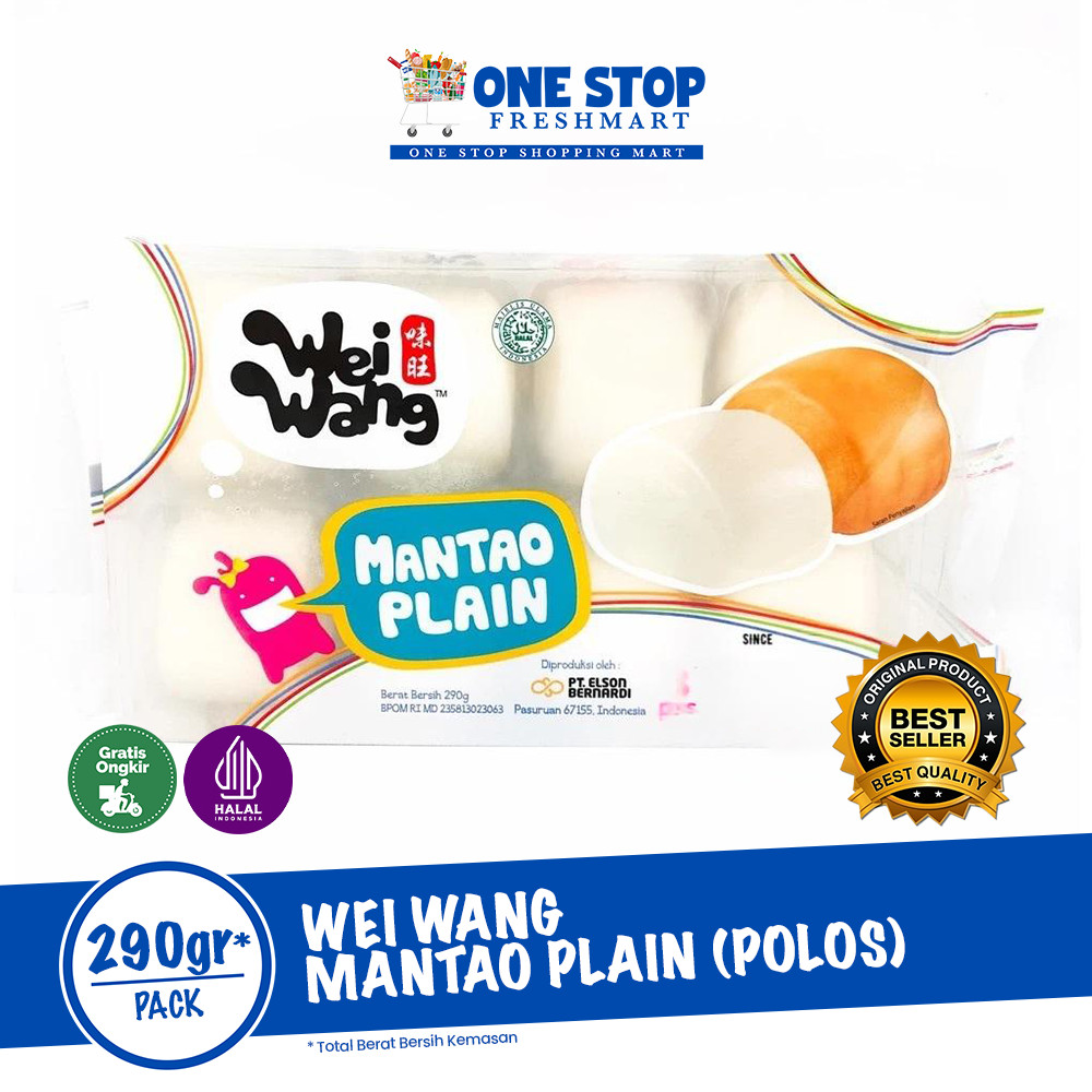 

WEI WANG MANTAO PLAIN POLOS 290GR / WEIWANG MANTAO PLAIN POLOS 290GR