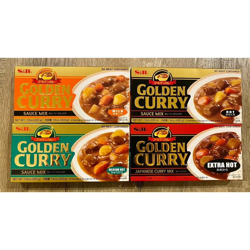 

S&B Golden Curry 92gr & 220g Japanese Curry Mix