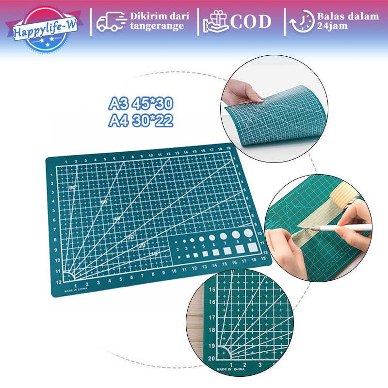 

Alas Potong Kertas Cuting Matt Mate A3 A4 Alas Potong Cutter Double Sided Diy Tool Cutting Board