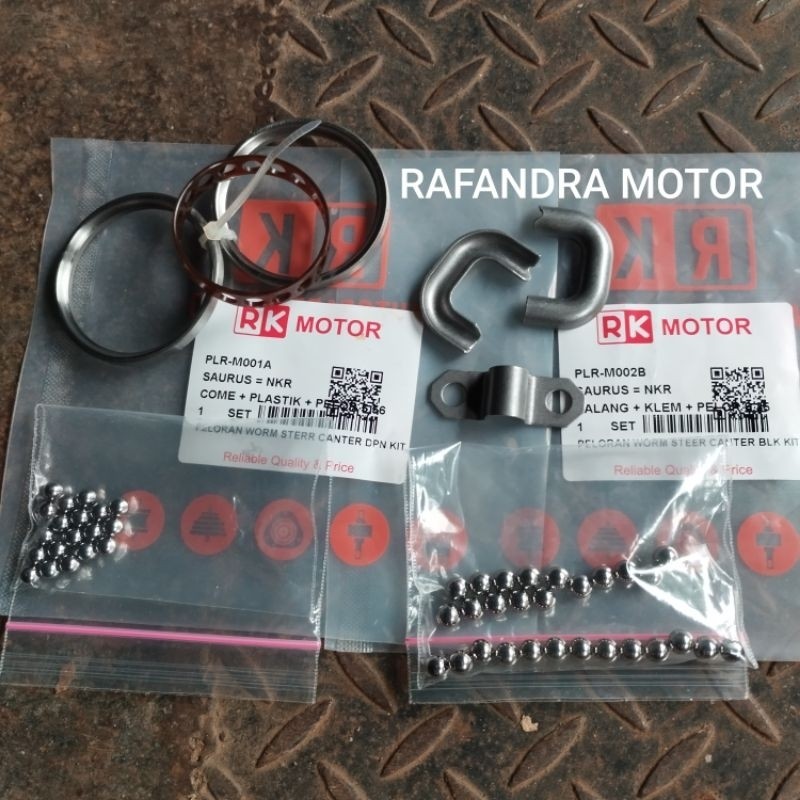 REPAIRKIT WORM/PELORAN BORM STIR POWER STEERING CANTER/ELF NKR71/DUTRO/DYNA 130 HT