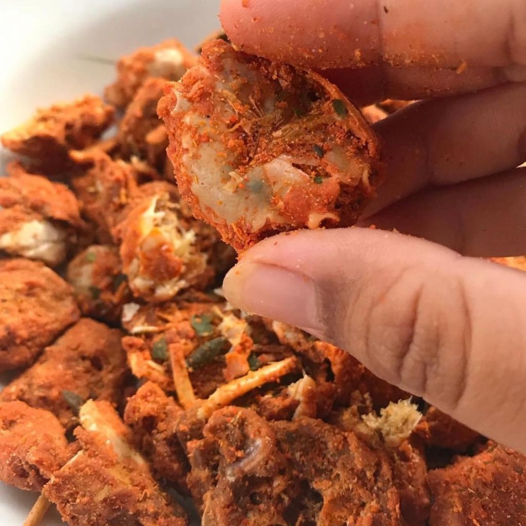 

Keripik Baby Crab Krispy Orignal Cemilan Lauk Renyah 250 gram/ Baby Crab Pedas Daun Jeruk /Baby Crab Viral / Snack Kering