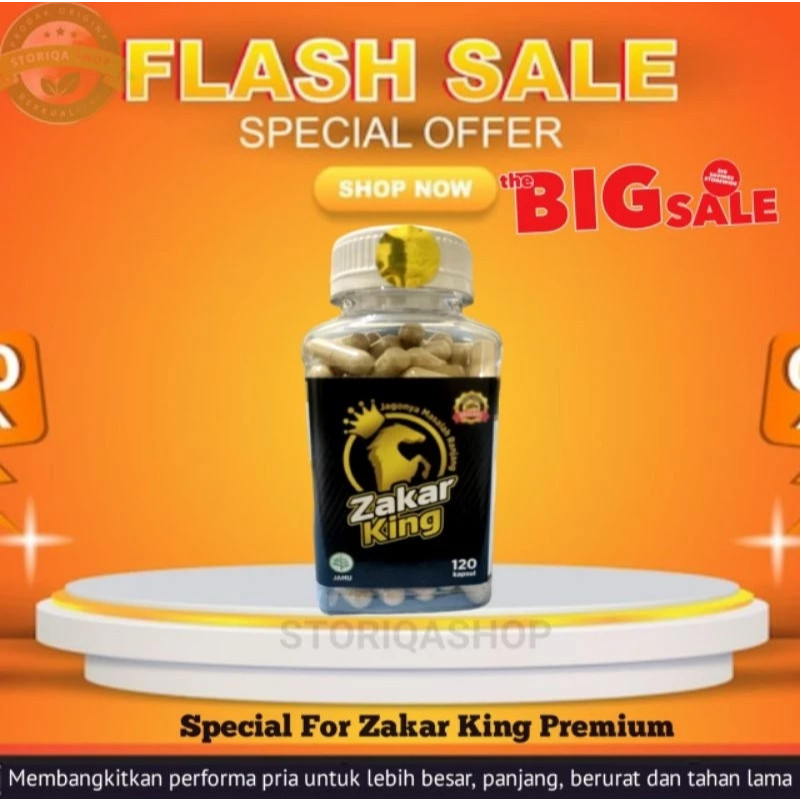 ZKING ORIGINAL KAPSUL/SUPLEMEN PRIA/TAHAN LAMA - JAMU HERBAL KUAT LAMA - STAMINA EKSTRA UNTUK PRIA T