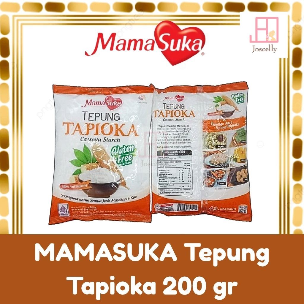 

JOSCELLY.ID MAMASUKA Tepung Tapioka 200 gr