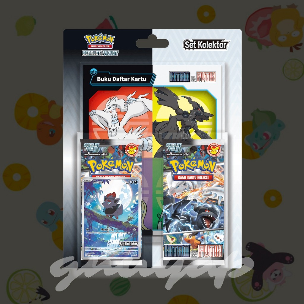 Terlaris set kolektor hitam dan putih sv11s black bolt white flare sv11b sv11w booster pack pokemon 