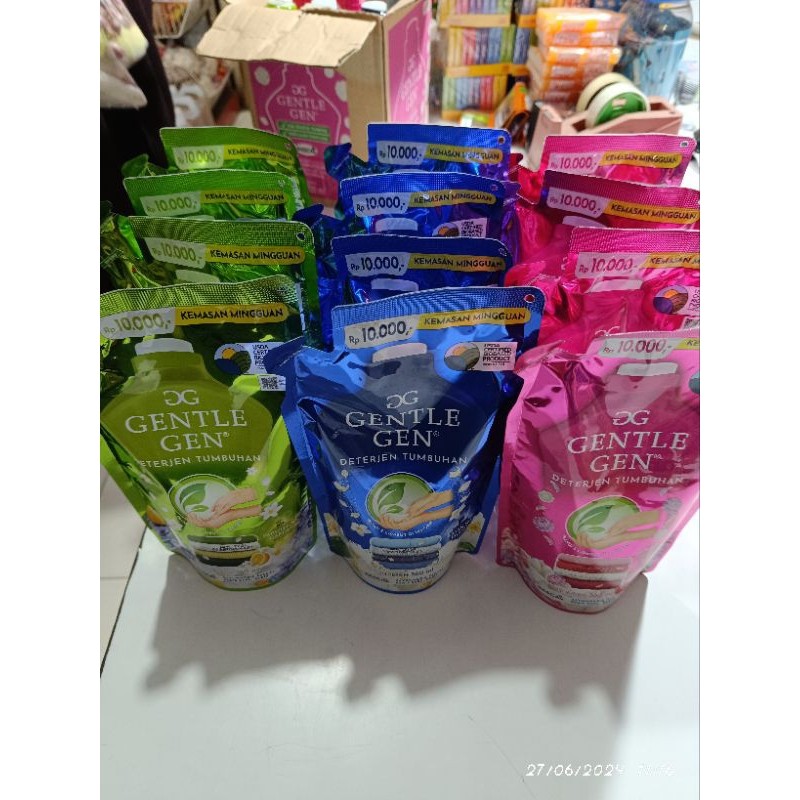 

Gentle Gen Deterjen cair pouch