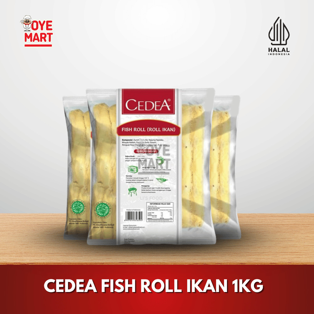 

CEDEA FISH ROLL IKAN 1KG