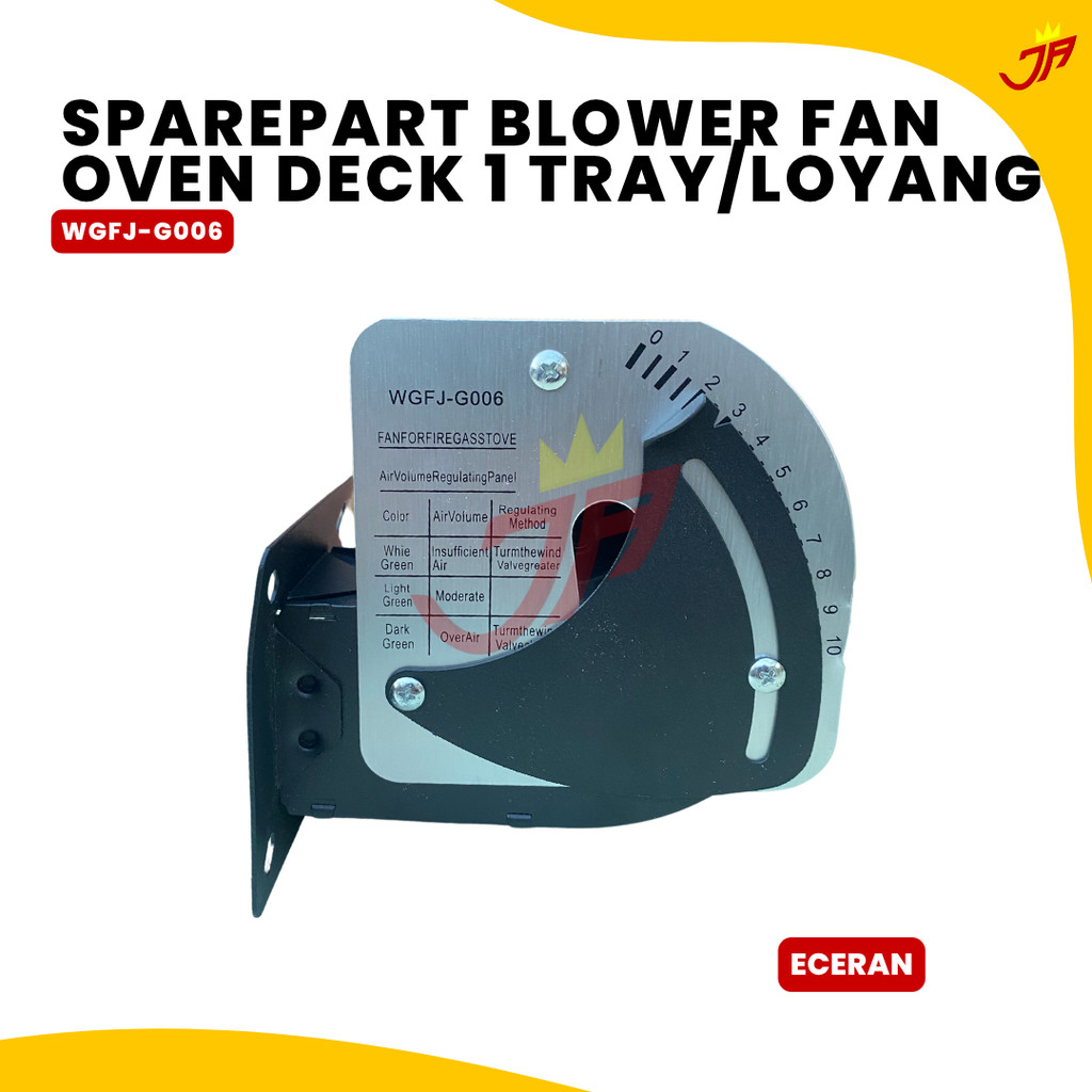 Blower Fan Oven Deck Gas Otomatis WGFJ-G006 / Blower Oven 1 Deck 2 Loyang