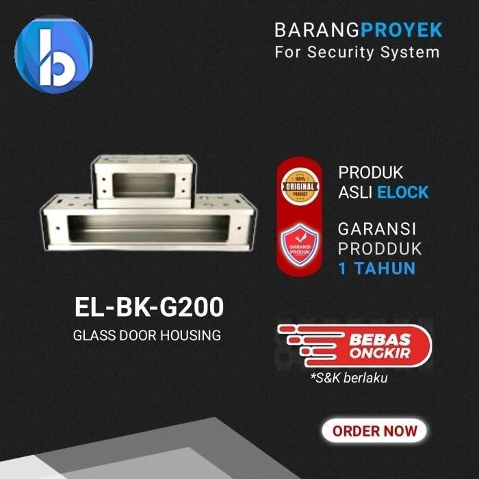 

Frameless Glass Door Housing Elock EL-BK-G200