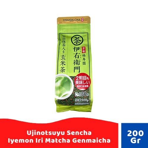 

Ujinotsuyu Fukujuen Iyemon Cha Genmaicha (Teh Bubuk Kasar)