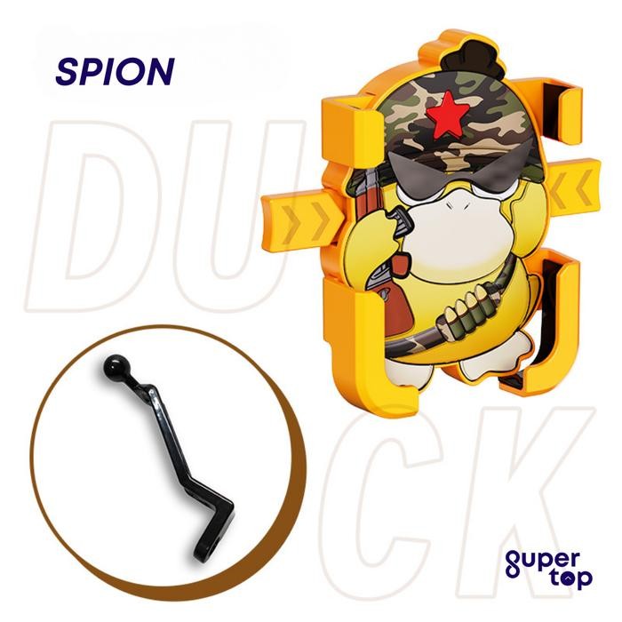 Holder Hp Motor Spion Stang Motif Karakter Lucu Keren Holder Hp Karakter Bebek Beruang Kucing Stand 