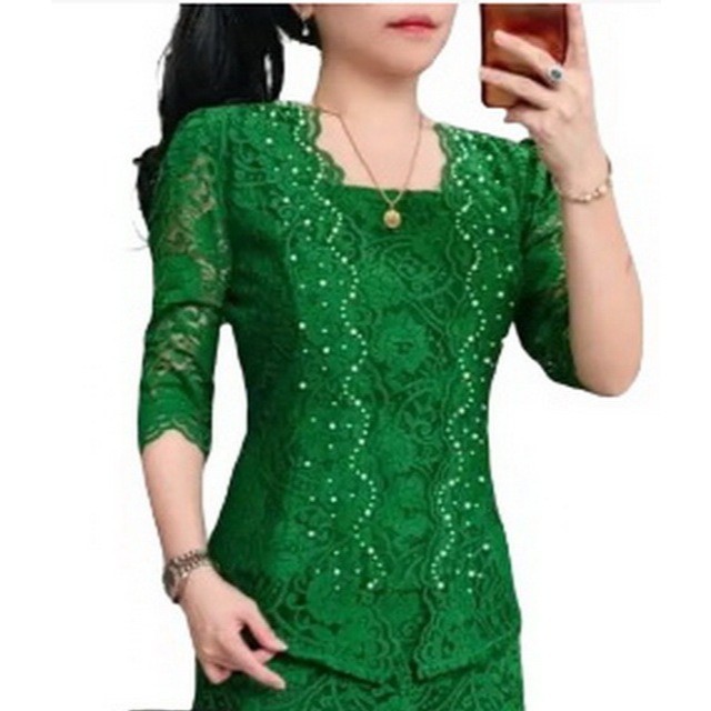 ZX BLUS TANPA ROK KARTINI PAYET/KEBAYA BROKAT KUTU BARU PESTA BATAK
