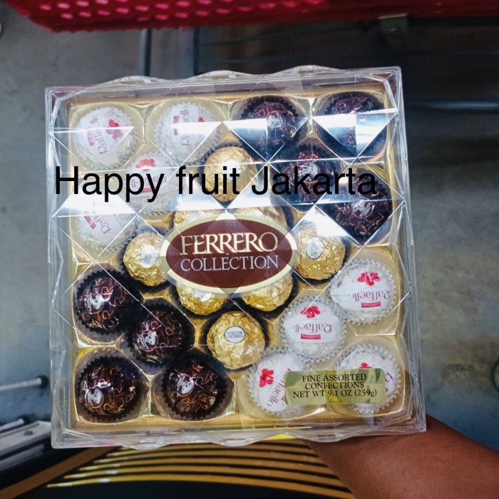 

Coklat ferrero rocher / coklat ferrero collection assord Box 24 pcs