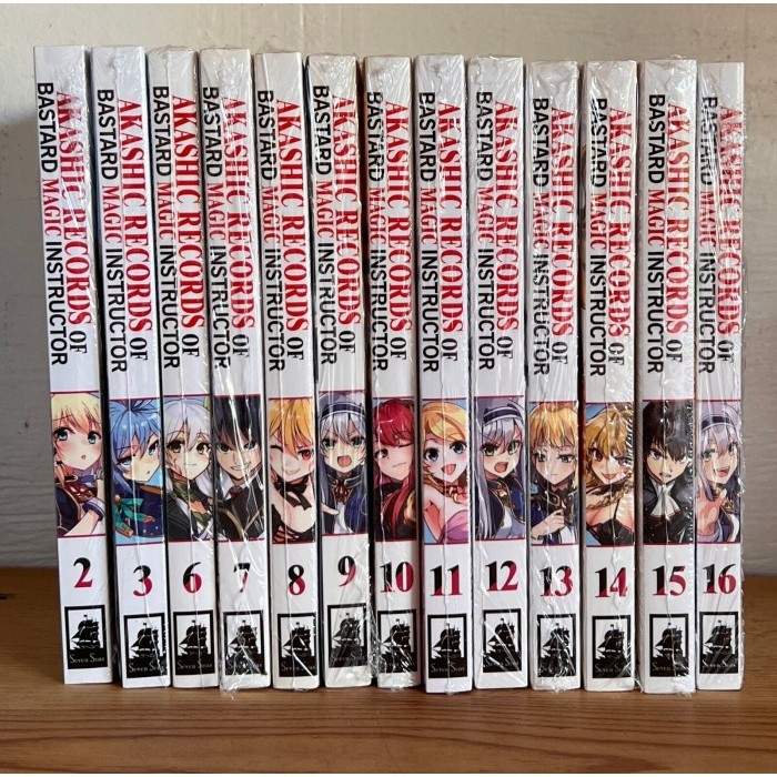 Akashic Records of Bastard Magic Instructor vol 1-16 Manga