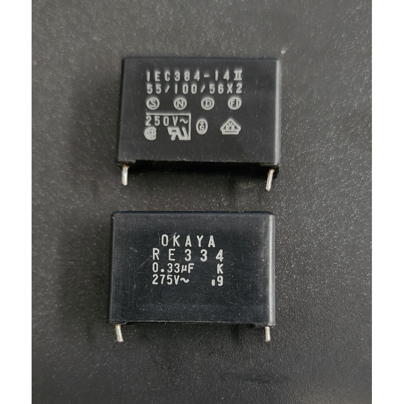 GS99 Capacitor Safety 0.33uf 275V RE334 Okaya