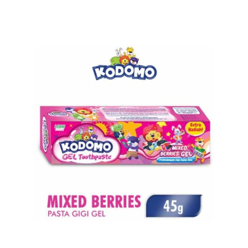 KODOMO Pasta gigi Anak Mixed Berries 45g / Odol bayi
