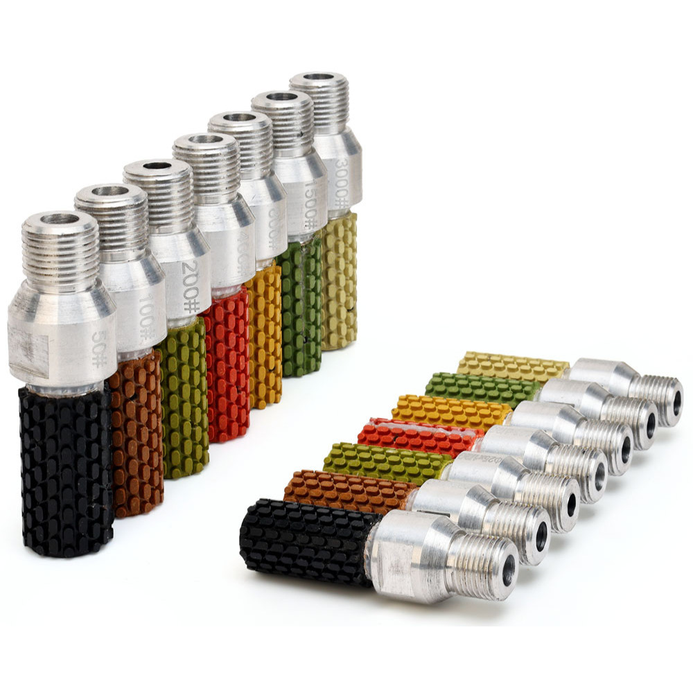 1 inch 25mm with arbor 1/2 Gas Diamond Resin Drum Wheel Wet Grinding Wheel For Polishing Sink Hole M