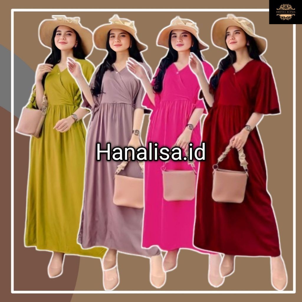 DASTER KIMONO POLOS PANJANG DEWASA SEMATA KAKI