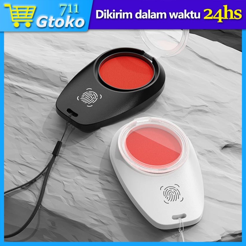 

Stempel Cap Jempol Merah Bantalan Cap Sidik Jari Gantungan Kunci Portable Fingerprint Pad Waterproof Red Finger Thumb Print