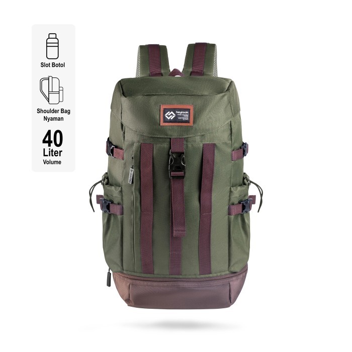 Tas Ransel Gunung MERBABU Backpack Carrier Hiking Camping Outdoor 40L Tas Travelling Tas Travel Tas 