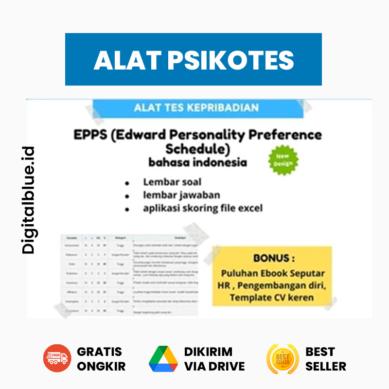 SOFTWARE 25 ALAT PSIKOTES LENGKAP TERBARU