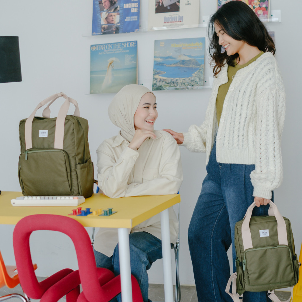 FLICKA Nolan Backpack Tas Ransel Wanita /Update 2025