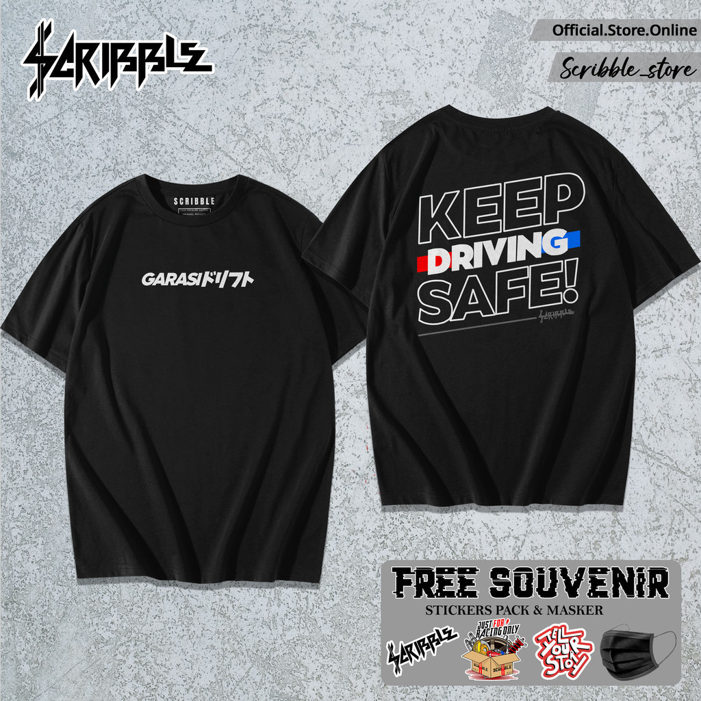 Kaos Garasi Drift | Keep Driving Save | Kaos Racing