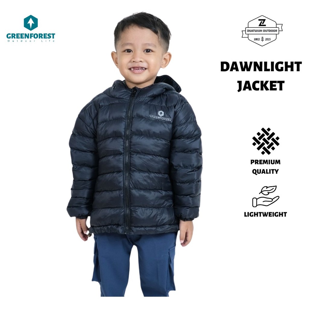 Greenforest Dawnlight Jaket Puffer Synthetic Down Anak - Jaket Musim Dingin Anak