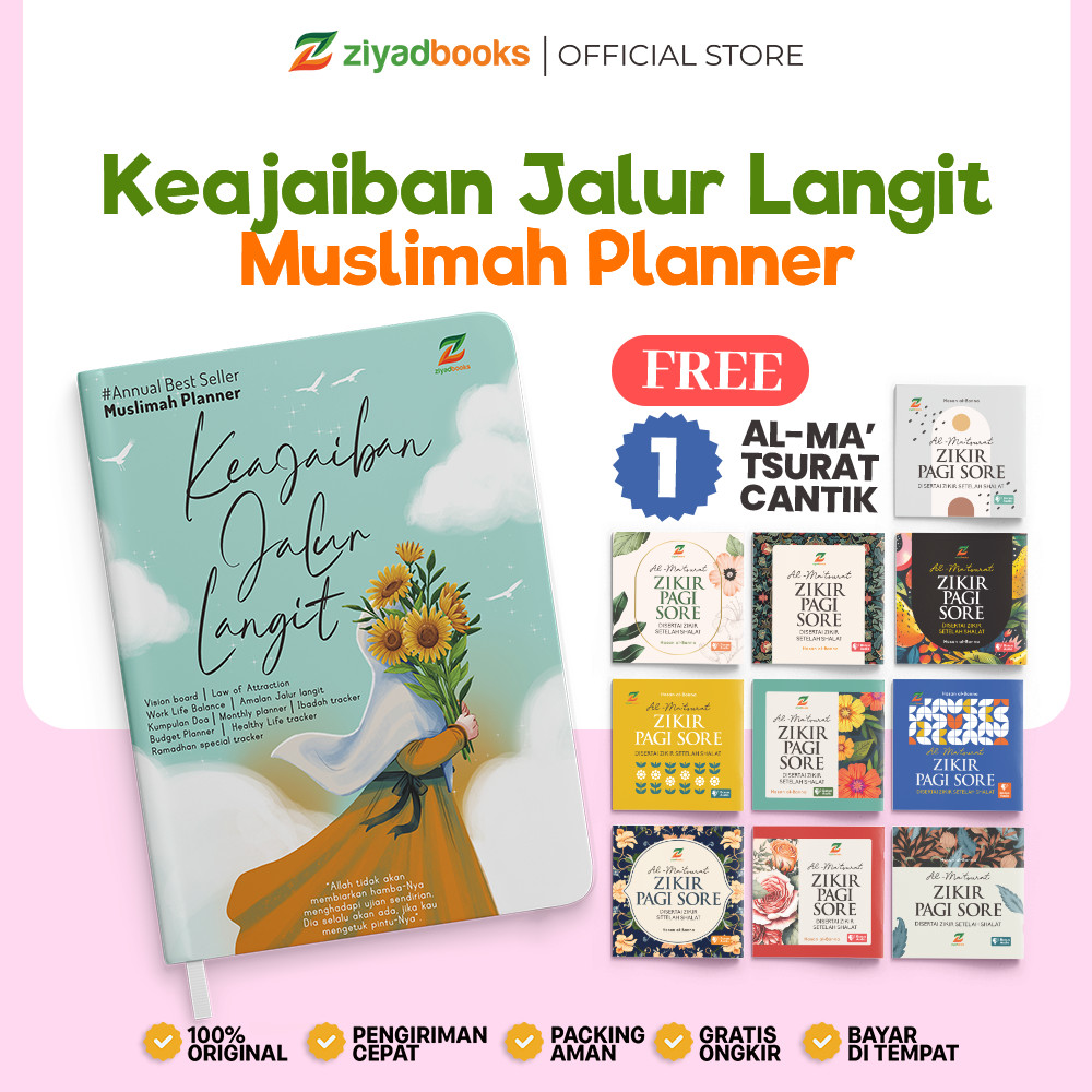 

Keajaiban Jalur Langit - Muslimah Planner - Buku Journaling Muslimah - Buku Agenda