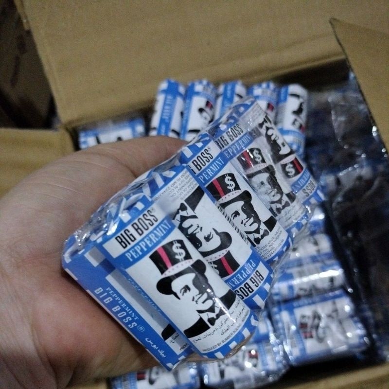 

Permen jadul peppermint big bos harga 1 pack 10 pics@150g