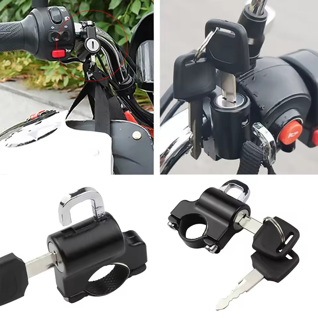 Kunci helm motor anti maling Gembok Helm Anti Maling kunci helm Kunci pengaman anti maling portabel