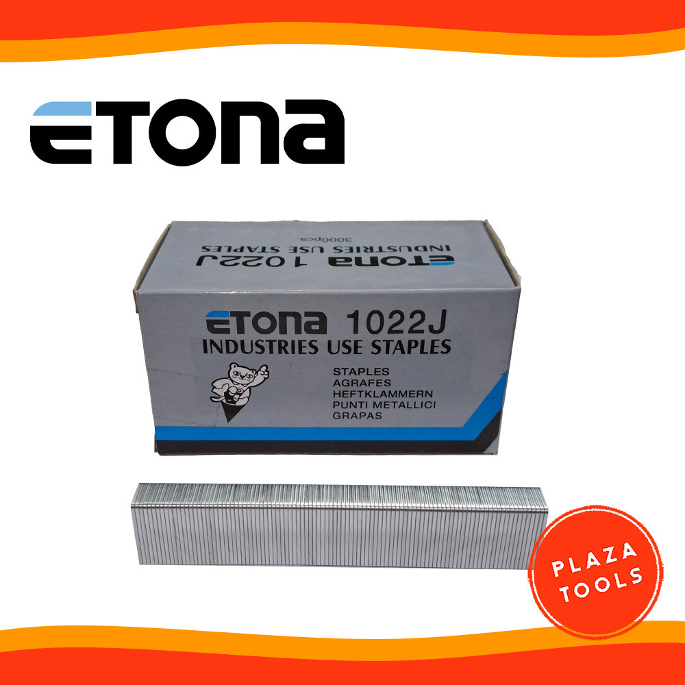 

Isi Staples model U Mesin Paku Tembak ETONA 1006J 1008J 1010J 1013J 1016J 1019J 1022J Isi Air Nailer Stapler Gun