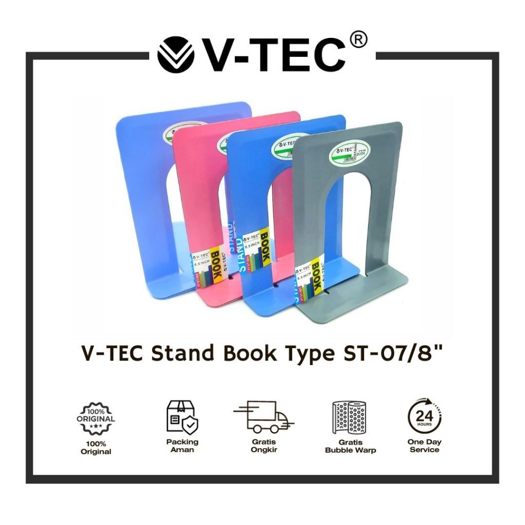 

V-TEC Book Stand Book End ST-07 / 8